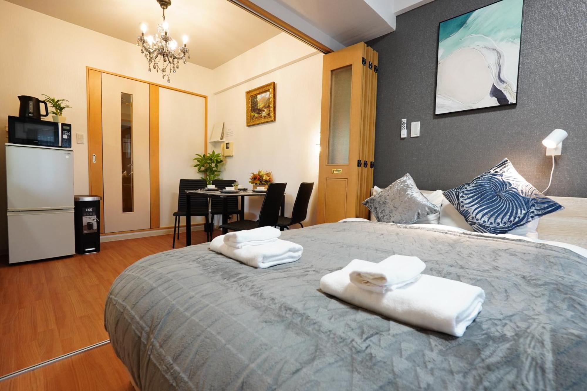 Kuromon Royal Apartamento Osaca Quarto foto